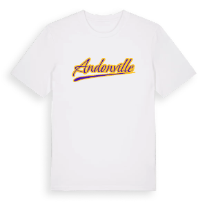 Andonville baseball t-shirt – ekologisk bomull t-shirt från Pinshirt