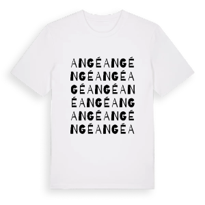 Angé ordlek t-shirt – ekologisk bomull t-shirt från Pinshirt