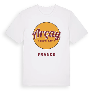 Arçay cirkel t-shirt – ekologisk bomull t-shirt från Pinshirt
