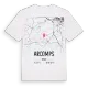 Arcomps karta t-shirt