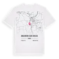 Argenton-sur-Creuse karta t-shirt
