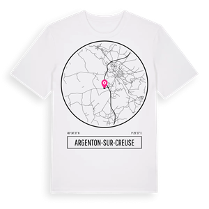Argenton-sur-Creuse t-shirt – ekologisk bomull t-shirt från Pinshirt