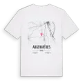 Argenvières karta t-shirt