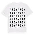 Argy ordlek t-shirt