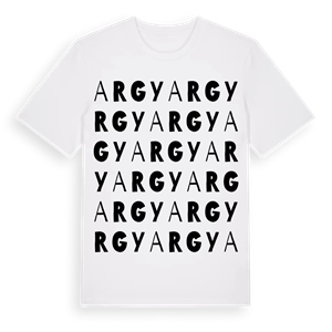 Argy ordlek t-shirt – ekologisk bomull t-shirt från Pinshirt
