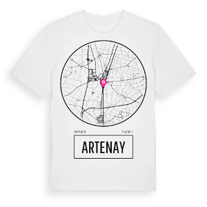 Artenay t-shirt – ekologisk bomull t-shirt från Pinshirt