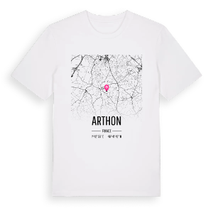 Arthon karta t-shirt – ekologisk bomull t-shirt från Pinshirt