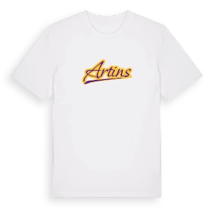 Artins baseball t-shirt – ekologisk bomull t-shirt från Pinshirt