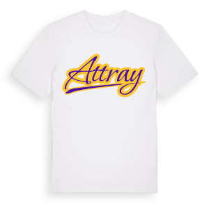 Attray baseball t-shirt – ekologisk bomull t-shirt från Pinshirt