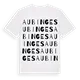 Aubinges ordlek t-shirt