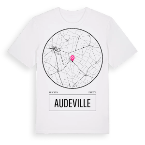 Audeville t-shirt – ekologisk bomull t-shirt från Pinshirt