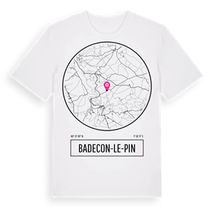 Badecon-le-Pin t-shirt – ekologisk bomull t-shirt från Pinshirt