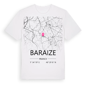 Baraize karta t-shirt – ekologisk bomull t-shirt från Pinshirt