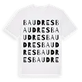 Baudres ordlek t-shirt