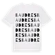 Baudres ordlek t-shirt