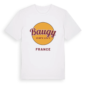 Baugy cirkel t-shirt – ekologisk bomull t-shirt från Pinshirt