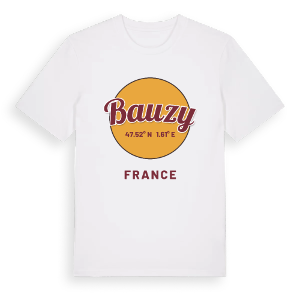 Bauzy cirkel t-shirt – ekologisk bomull t-shirt från Pinshirt