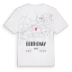 Berthenay karta t-shirt