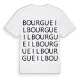 Bourgueil ordlek t-shirt