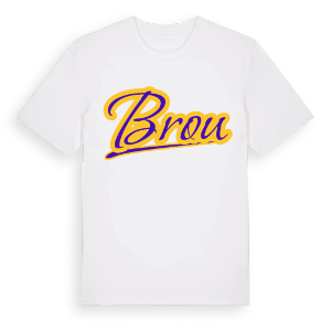 Brou baseball t-shirt – ekologisk bomull t-shirt från Pinshirt