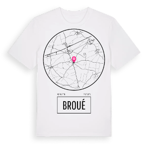 Broué t-shirt – ekologisk bomull t-shirt från Pinshirt