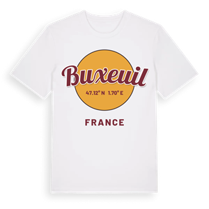 Buxeuil cirkel t-shirt – ekologisk bomull t-shirt från Pinshirt