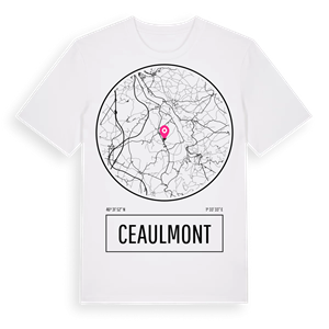 Ceaulmont t-shirt – ekologisk bomull t-shirt från Pinshirt