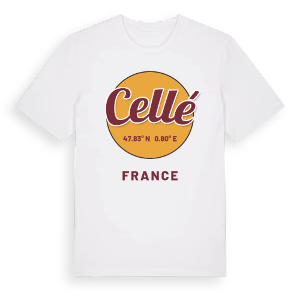 Cellé cirkel t-shirt – ekologisk bomull t-shirt från Pinshirt