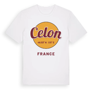 Celon cirkel t-shirt – ekologisk bomull t-shirt från Pinshirt