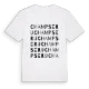 Champseru ordlek t-shirt