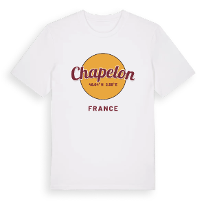 Chapelon cirkel t-shirt – ekologisk bomull t-shirt från Pinshirt