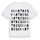 Chartres ordlek t-shirt