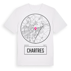 Chartres t-shirt – ekologisk bomull t-shirt från Pinshirt