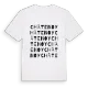 Châtenoy ordlek t-shirt