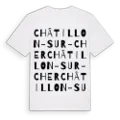 Châtillon-sur-Cher ordlek t-shirt