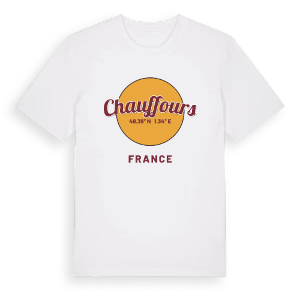 Chauffours cirkel t-shirt – ekologisk bomull t-shirt från Pinshirt
