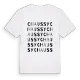 Chaussy ordlek t-shirt