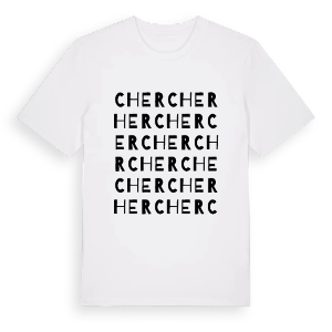 Cher ordlek t-shirt – ekologisk bomull t-shirt från Pinshirt
