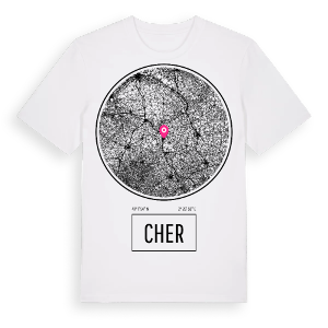 Cher t-shirt – ekologisk bomull t-shirt från Pinshirt