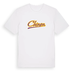 Chinon baseball t-shirt – ekologisk bomull t-shirt från Pinshirt