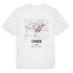 Chinon karta t-shirt – ekologisk bomull t-shirt från Pinshirt