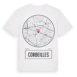 Corbeilles t-shirt – ekologisk bomull t-shirt från Pinshirt
