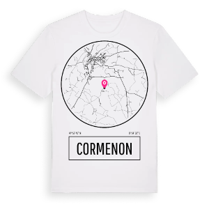 Cormenon t-shirt – ekologisk bomull t-shirt från Pinshirt