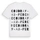 Coudray-au-Perche ordlek t-shirt
