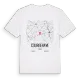 Courbehaye karta t-shirt