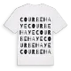 Courbehaye ordlek t-shirt