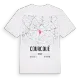 Courcoué karta t-shirt