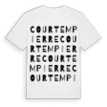 Courtempierre ordlek t-shirt