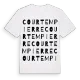 Courtempierre ordlek t-shirt