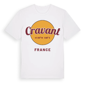 Cravant cirkel t-shirt – ekologisk bomull t-shirt från Pinshirt